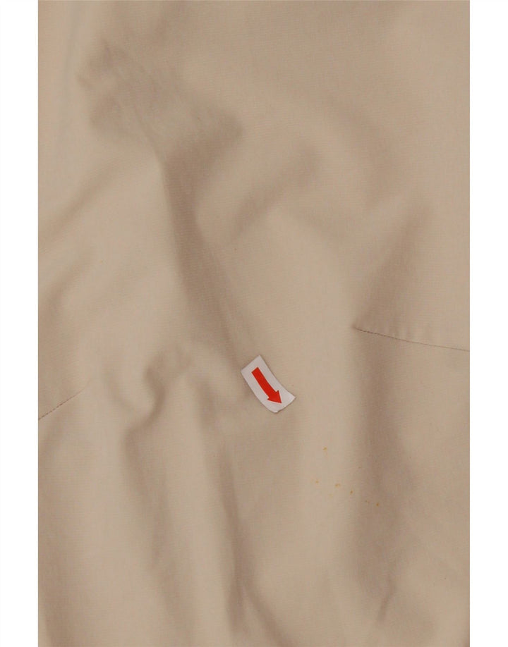 ADIDAS Mens Straight Casual Trousers W36 L34 Beige Polyester