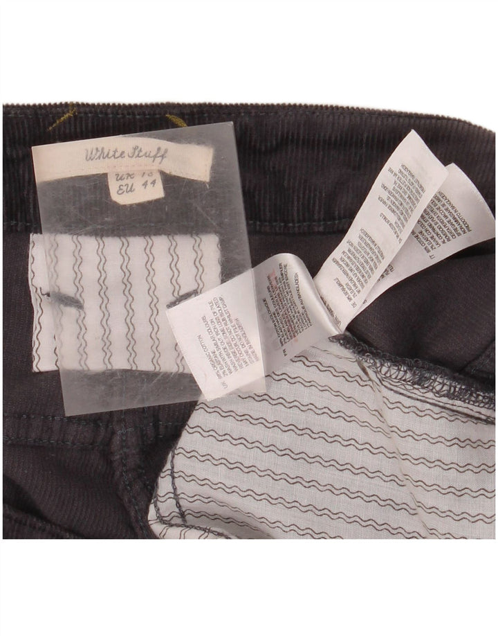 WHITE STUFF Ανδρικό ίσιο κοτλέ παντελόνι UK 16 Large W32 L32 Navy Blue