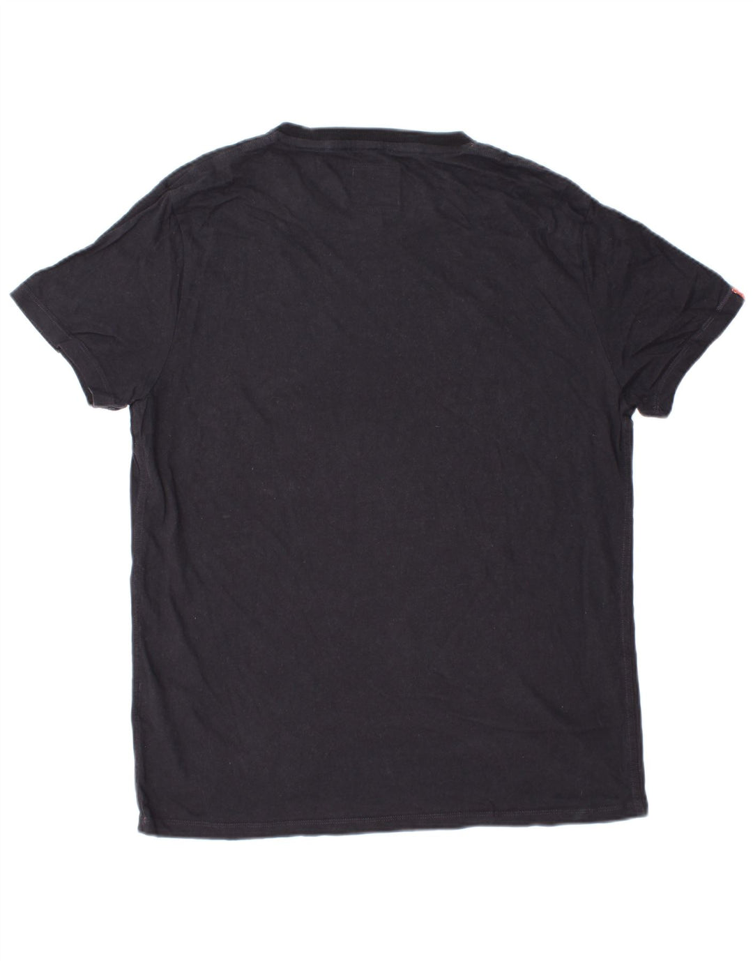 Ανδρικό T-Shirt SUPERDRY Top 2XL Navy Blue Cotton