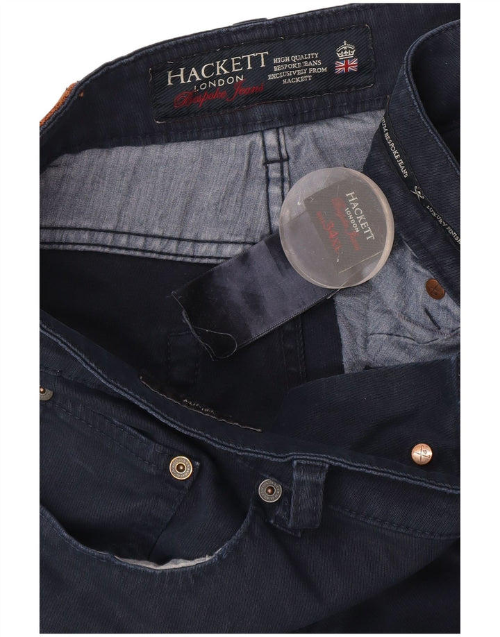 Ανδρικό παντελόνι Hackett Slim Casual W34 L36 Navy Blue