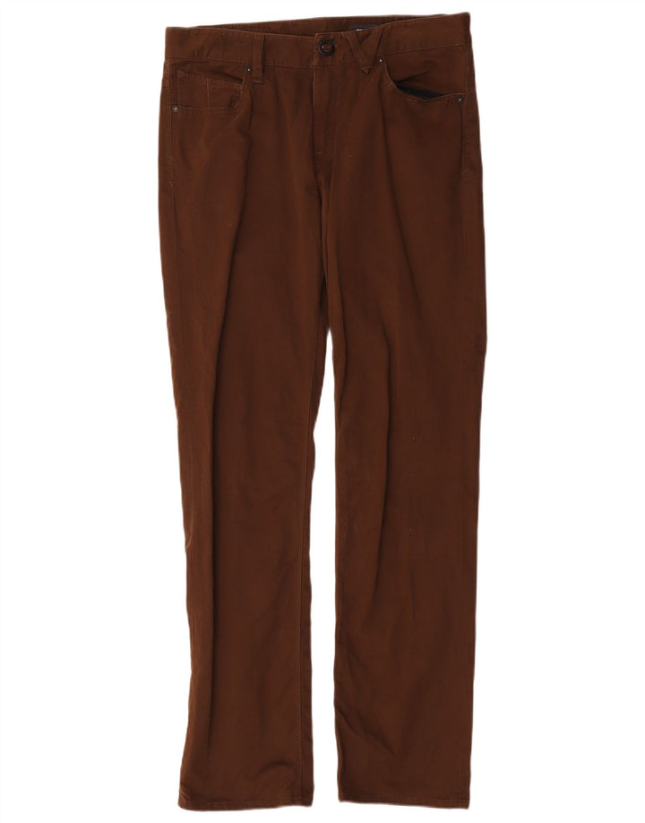 Ανδρικό παντελόνι Volcom Solver ίσιο casual W30 L31 Καφέ βαμβακερό