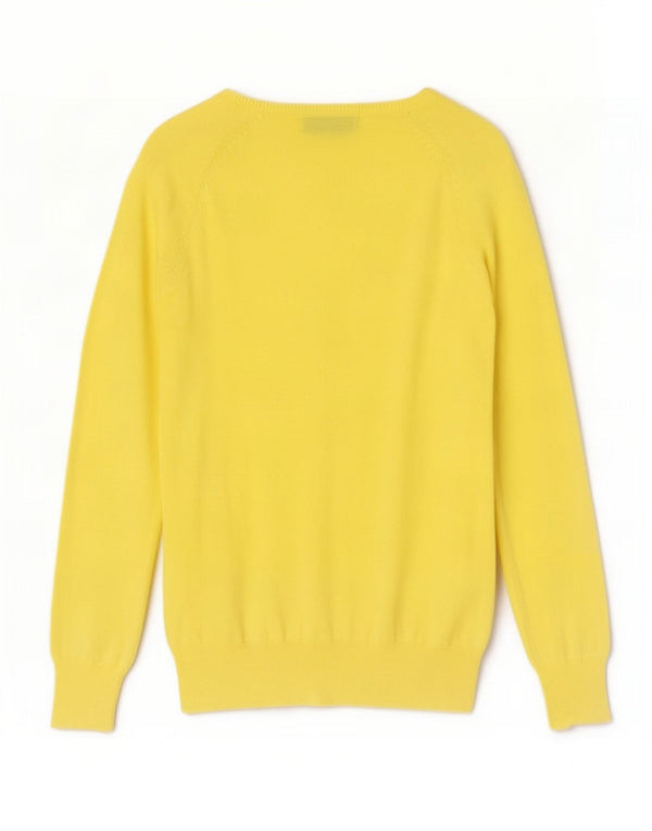Zara Γυναικείο πουλόβερ ζακέτα UK 18 XL Κίτρινο