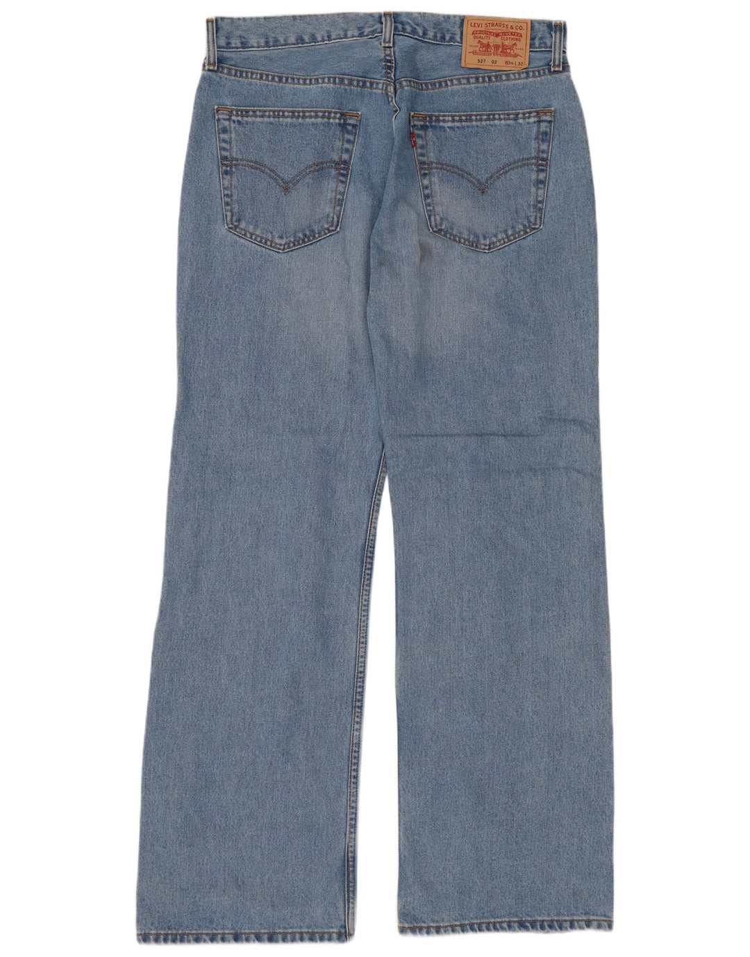 Levi's Mens 527 Bootcut Jeans W34 L32 Μπλε βαμβακερό
