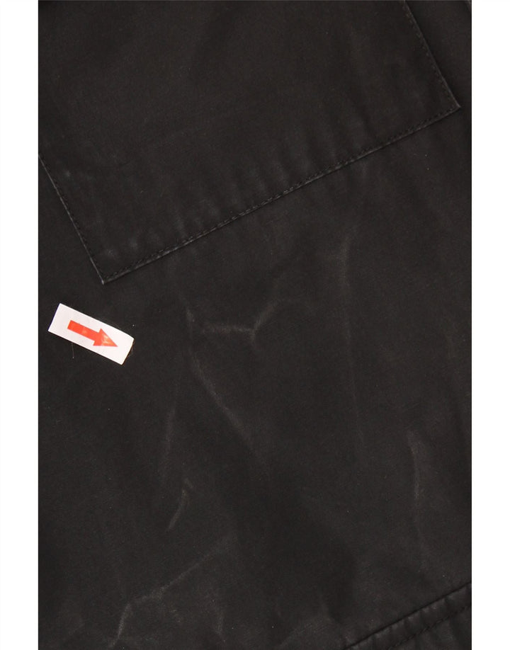 Ανδρικό μπουφάν με κουκούλα Levi's Windbreaker UK 38 Medium Black Polyester