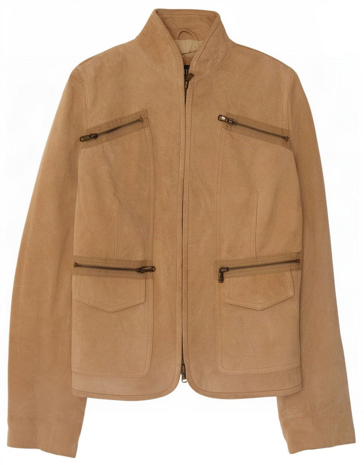 Zarro Γυναικείο Suede Jacket IT 42 Medium Beige Leather