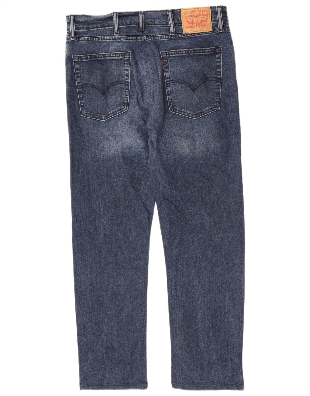 Levi's Mens 513 Slim Straight Jeans W40 L27 Μπλε Βαμβακερό