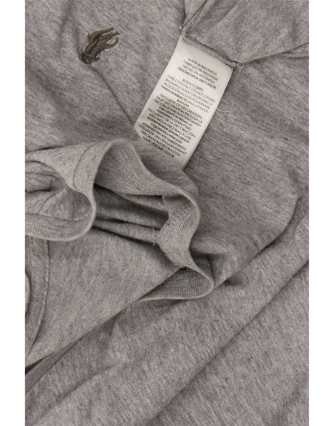 Ανδρικό T-Shirt Polo Ralph Lauren Top Μεσαίο γκρι βαμβακερό