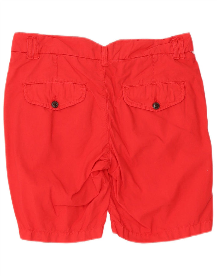 Franklin & Marshall γυναικείο σορτς με καρφίτσες casual W27 μικρό κόκκινο