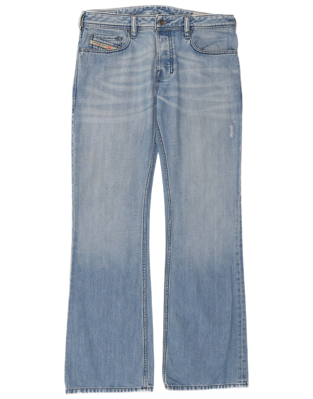 Ανδρικό Diesel Zathan Bootcut Jeans W32 L32 Μπλε βαμβακερό