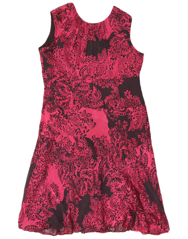 Phase Eight Γυναικείο αμάνικο φόρεμα με θήκη UK 18 XL Pink Floral
