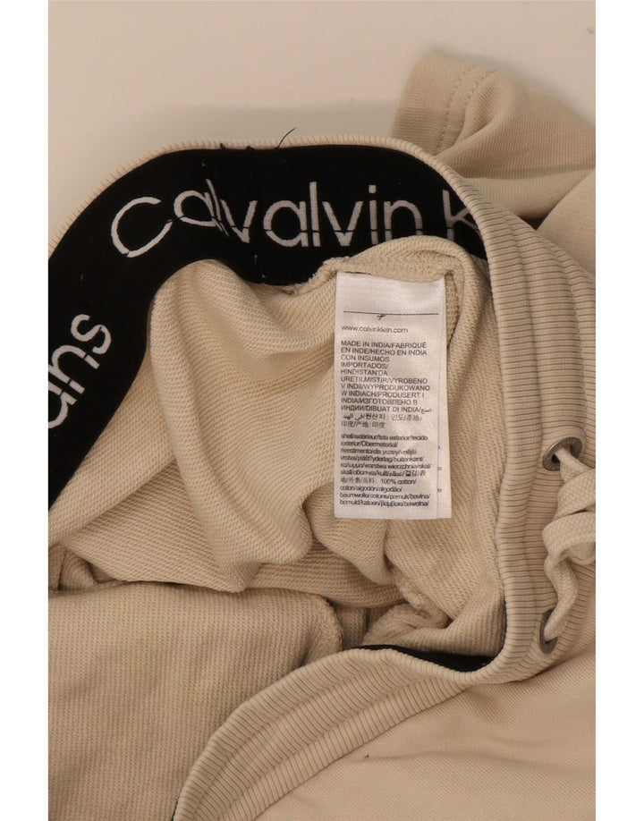 Ανδρικό αθλητικό σορτς Calvin Klein Cargo Μικρό σε λευκό βαμβακερό