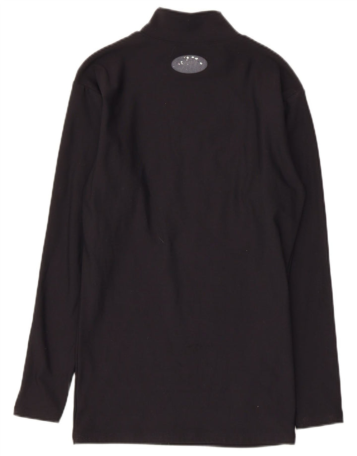 Under Armour Γυναικείο Μακρυμάνικο UK 10 Small Black Nylon