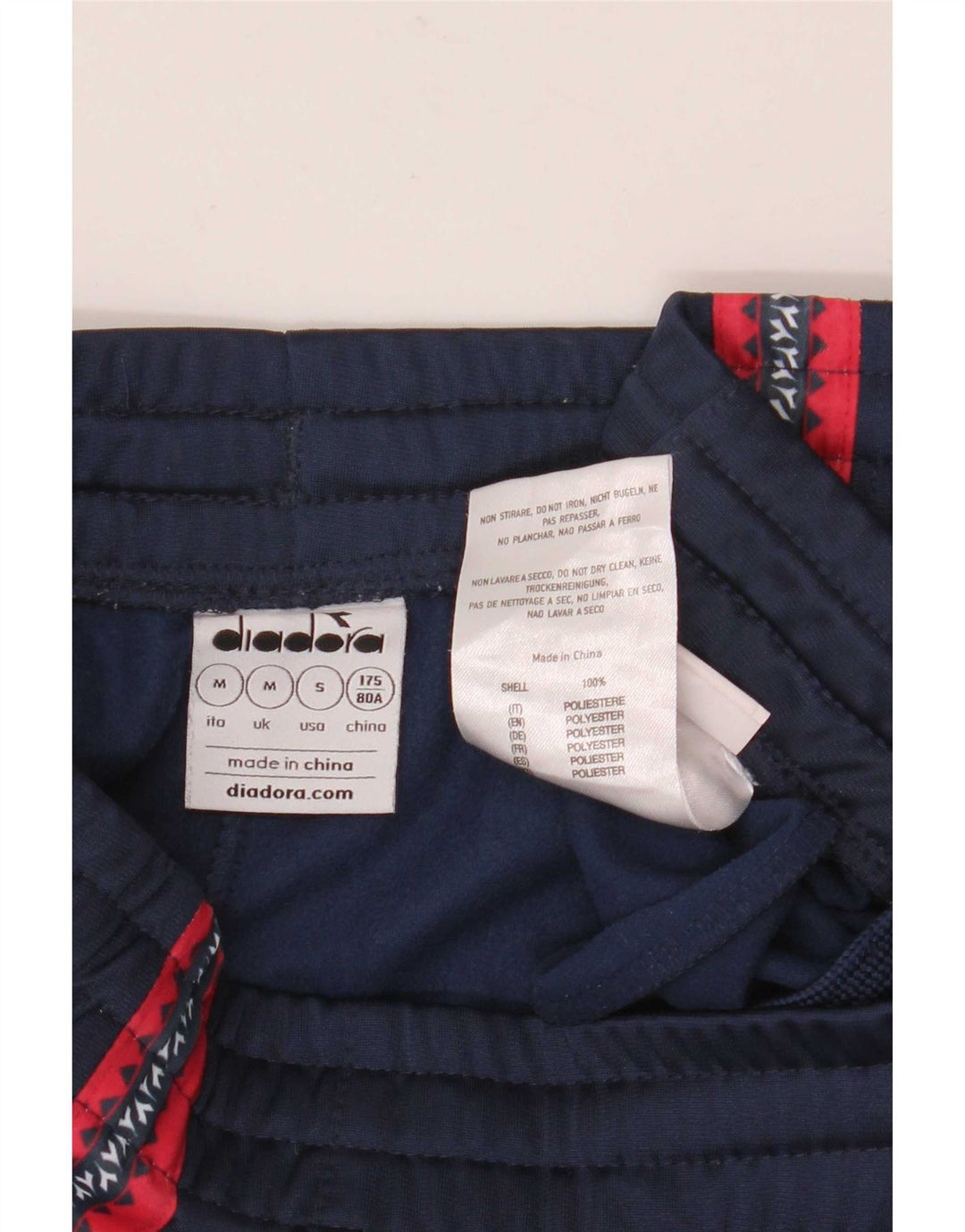 Ανδρική φόρμα Diadora Παντελόνι Joggers Medium Navy Blue Colourblock
