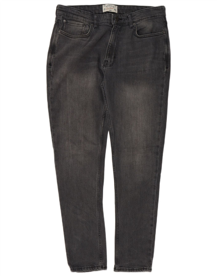 Fat Face Ανδρικό Slim Jeans W34 L30 Γκρι βαμβακερό