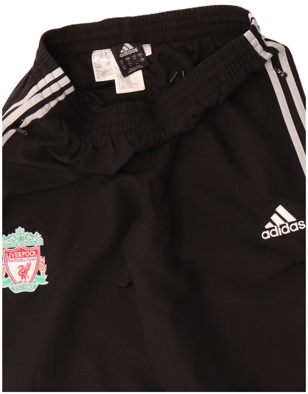 Ανδρική φόρμα Adidas Liverpool Παντελόνι Joggers Μεσαίο Μαύρο Πολυεστέρα