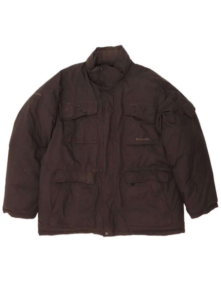 Ανδρικό μπουφάν με επένδυση Columbia UK 42 XL μαύρο νάιλον