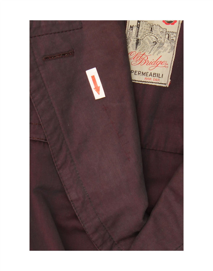 Vintage Ανδρική καμπαρντίνα UK 40 Large Purple
