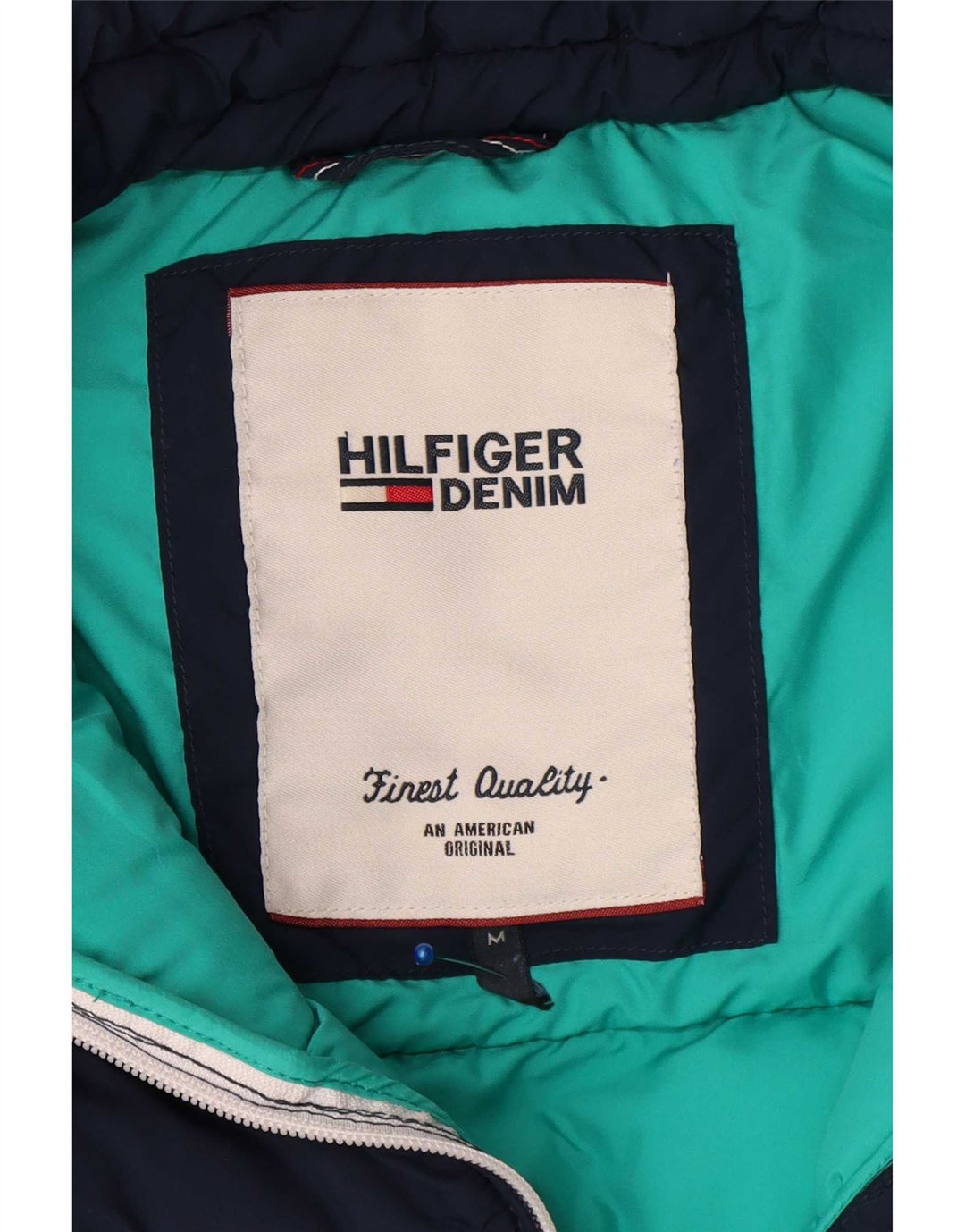 Tommy Hilfiger Ανδρικό μπουφάν με επένδυση UK 40 Medium Navy Blue Polyester