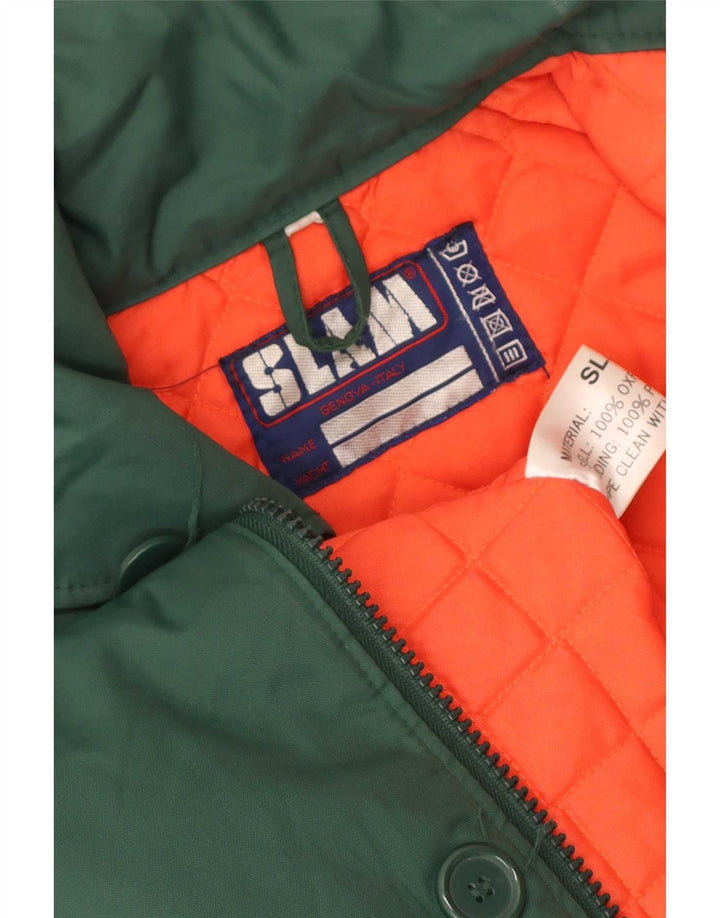 Slam Ανδρικό παλτό UK 38 Medium Green Nylon