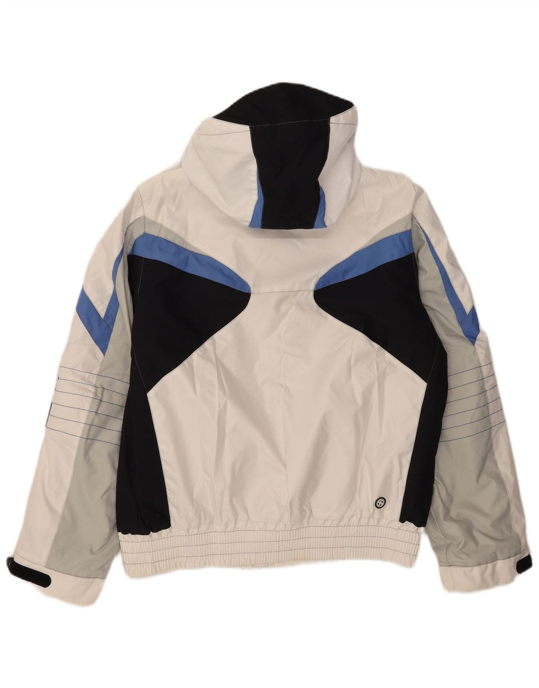 Colmar Ανδρικό μπουφάν σκι με κουκούλα IT 48 Medium White Colourblock