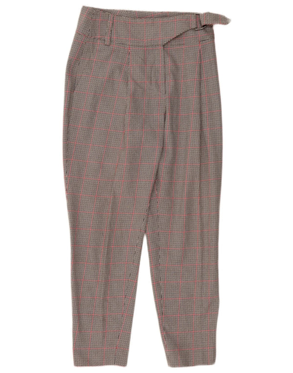 Hugo Boss γυναικείο ψηλόμεσο παντελόνι UK 10 Small W30 L27 Grey