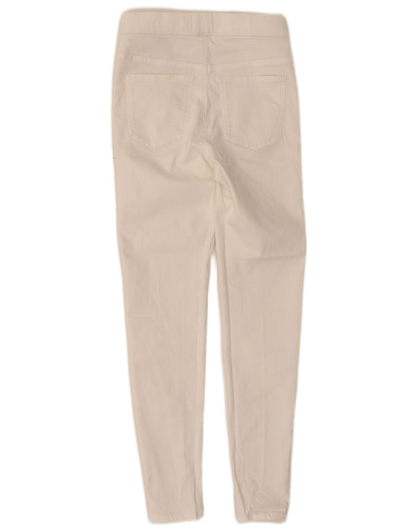 Marks & Spencer Γυναικείο Jegging Casual Παντελόνι UK 8 Small W24 L26 White