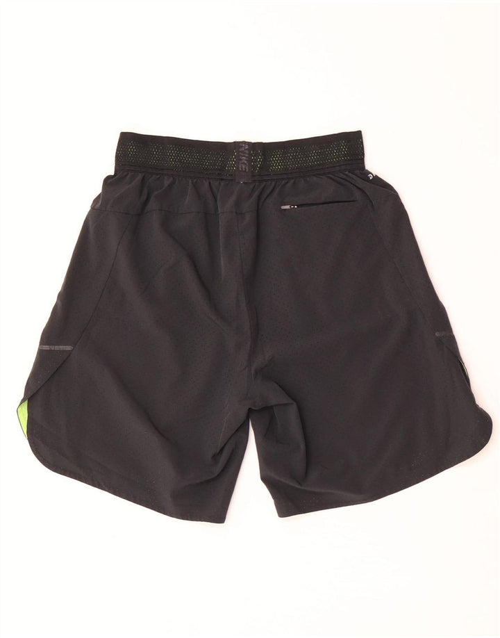 Ανδρικό αθλητικό σορτς Nike Dri Fit, μικρό μαύρο πολυεστέρα