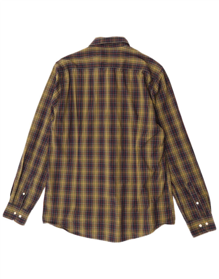 Ανδρικό πουκάμισο Barbour Tailored Fit Μεγάλο χακί βαμβακερό
