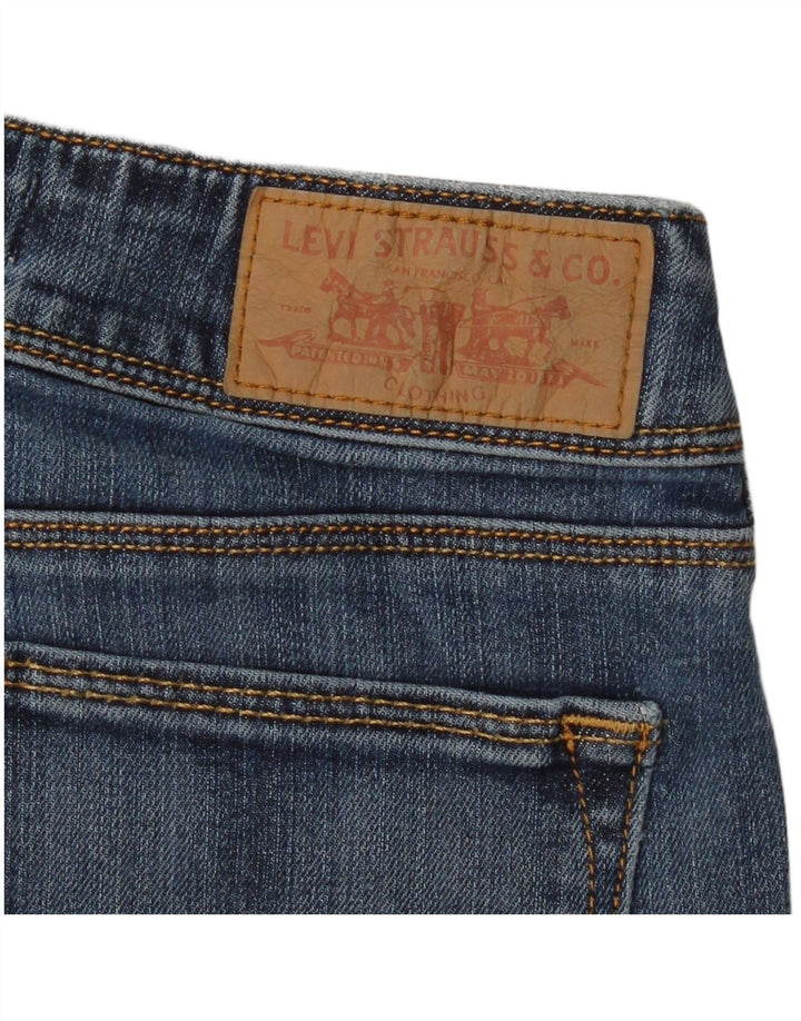 Levi's Womens 571 Slim Jeans W26 L29 Blue
