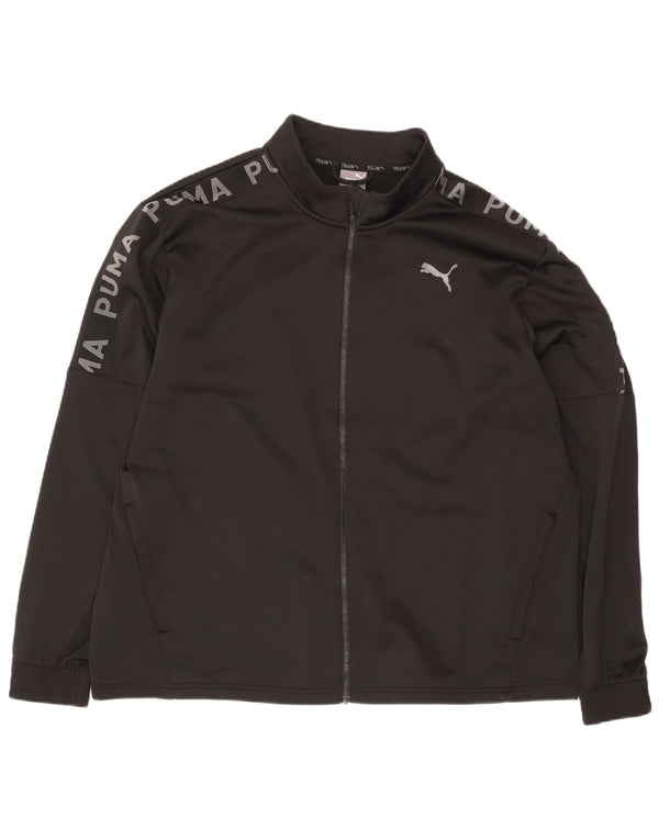 Ανδρική αθλητική φόρμα Puma Graphic Top Jacket 2XL Μαύρο Πολυεστέρας