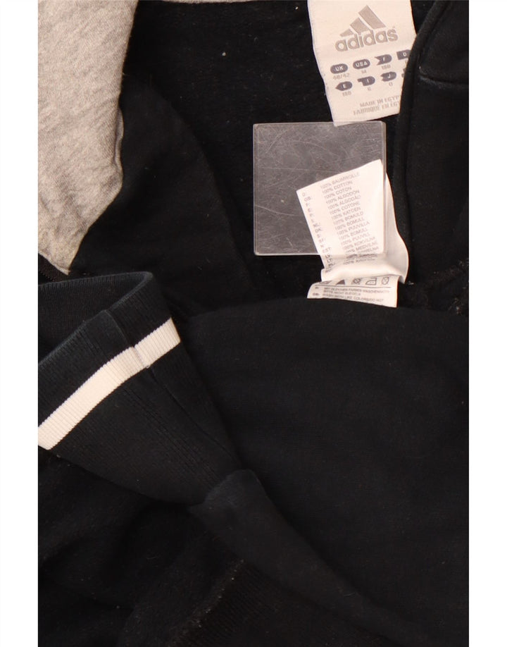 Ανδρική κουκούλα με κουκούλα με φερμουάρ ADIDAS 40/42 μεσαίο μπλε