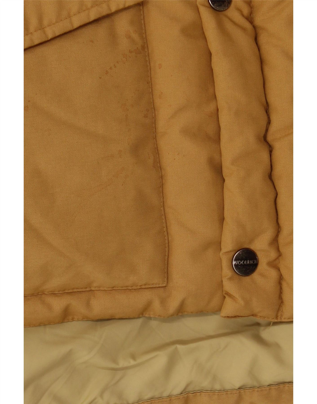 Woolrich Ανδρική επένδυση Gilet UK 40 Large Yellow Nylon