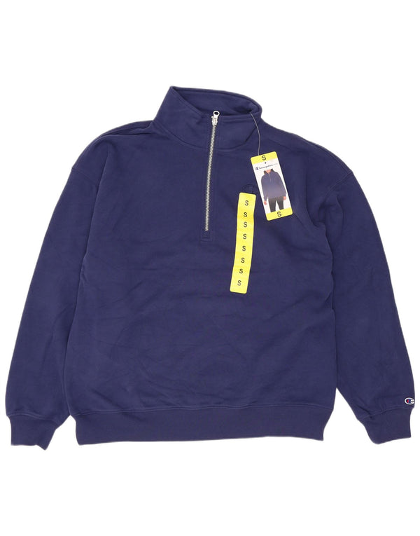Champion γυναικεία φούτερ με φερμουάρ με λαιμόκοψη Jumper UK 10 Small Navy Blue