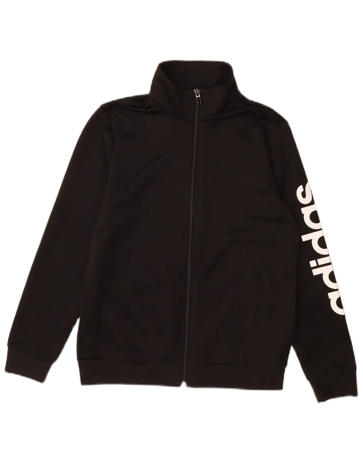 Adidas Graphic αθλητική φόρμα Adidas Top Jacket 11-12 ετών Μαύρο Πολυεστέρα