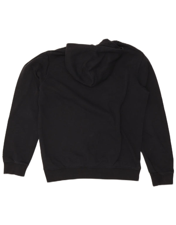 Champion Mens New York Graphic Hoodie Jumper Medium Black Cotton