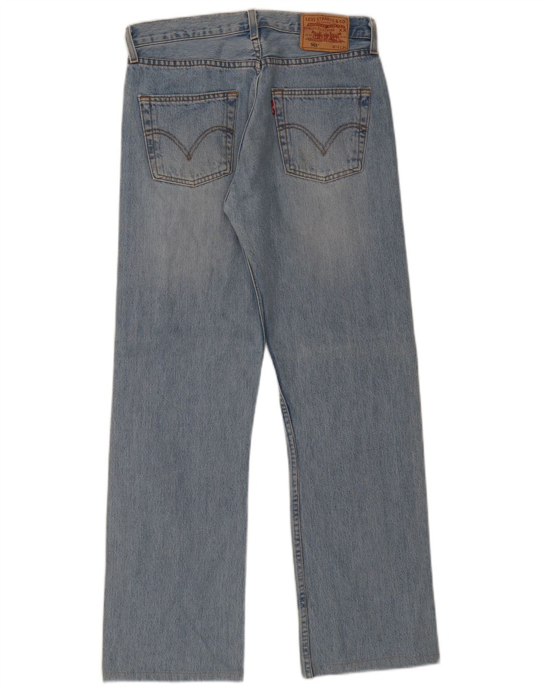 Levi's Mens 501 Straight Jeans W30 L30 Blue