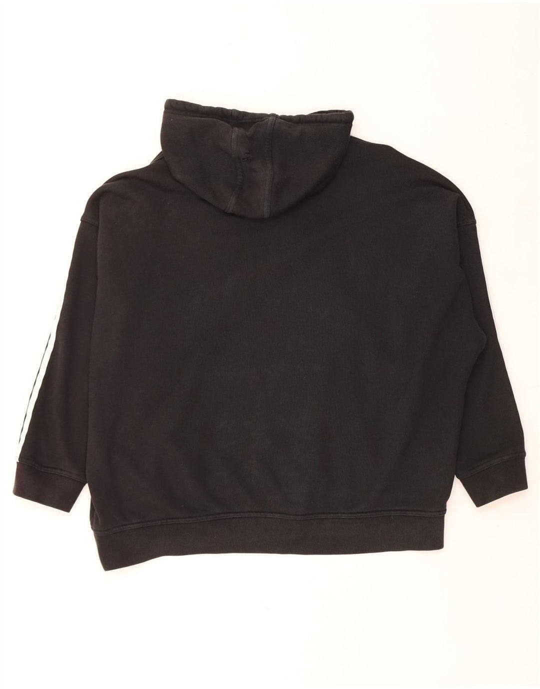 ADIDAS Γυναικείο Hoodie Jumper UK 16 μεγάλο βαμβακερό