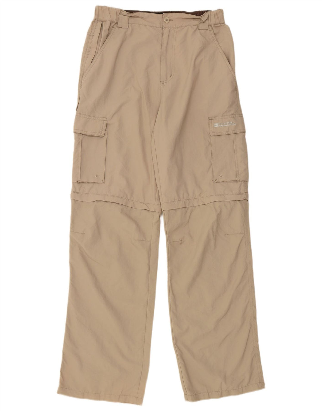 Mountain Warehouse Γυναικείο ίσιο παντελόνι Cargo W30 L31 Beige Nylon