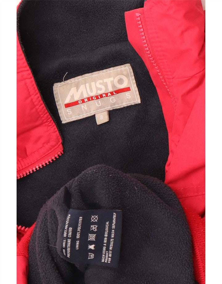 Musto Γυναικείο Bomber Jacket UK 8 Small Pink Polyester