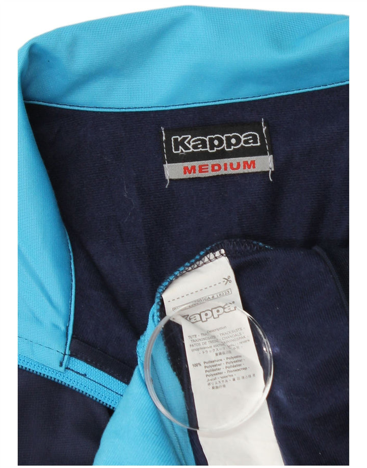 Γυναικεία αθλητική φόρμα Kappa Top Jacket UK 12 Medium Navy Blue Colourblock