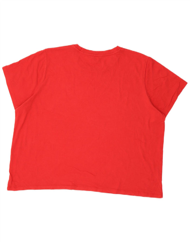 Ανδρικό T-Shirt LEVI'S Top 3XL Κόκκινο