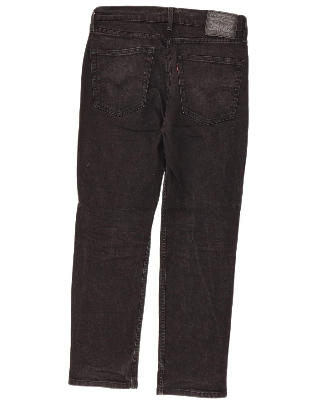 Levi's Mens 514 Straight Jeans W30 L30 Μαύρο Βαμβακερό