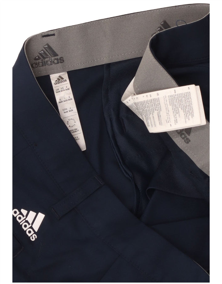 Ανδρικό παντελόνι Chino Adidas Slim W34 L34 Navy Blue Polyester