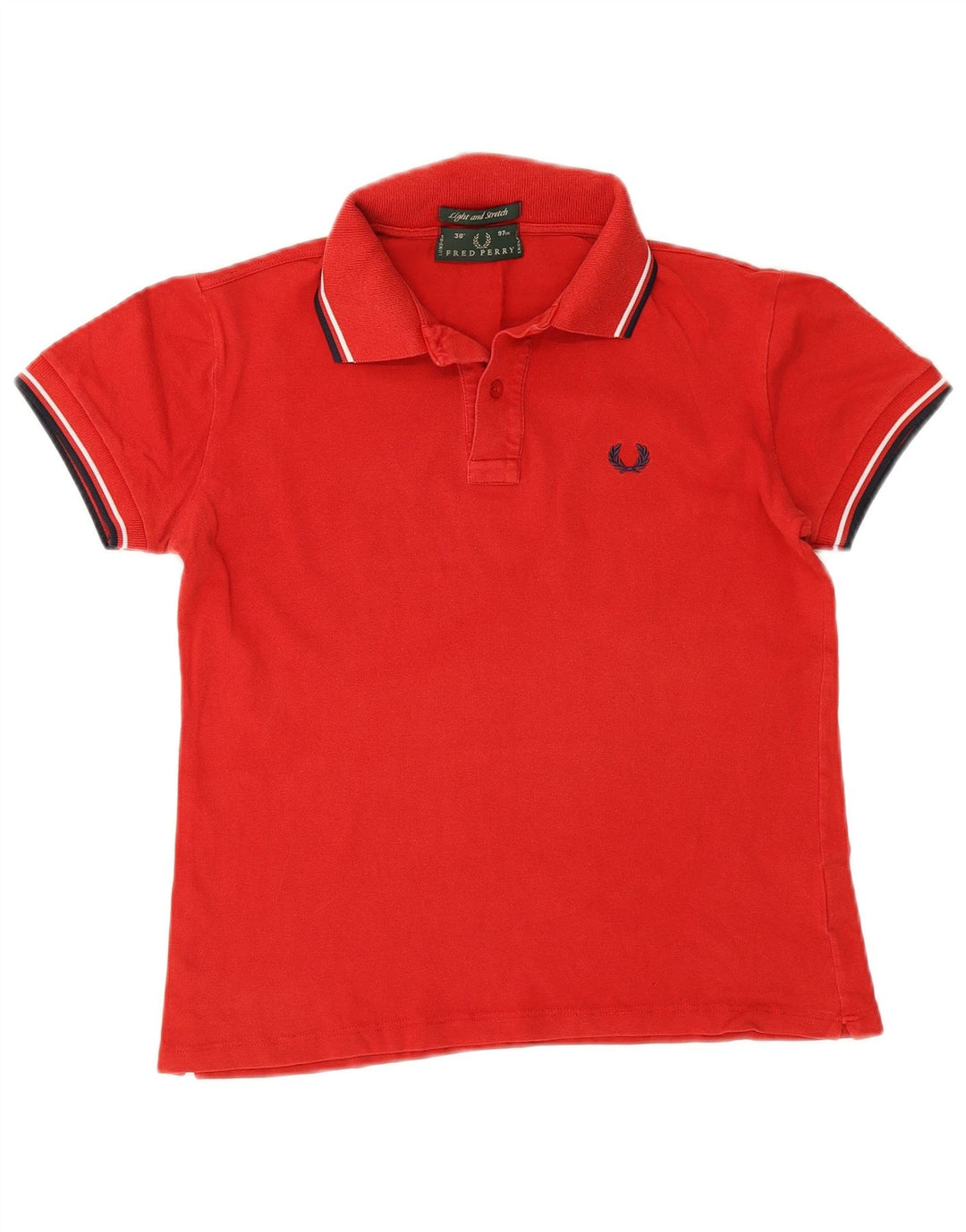 Fred Perry Ανδρικό πουκάμισο Polo Μικρό κόκκινο ριγέ βαμβακερό