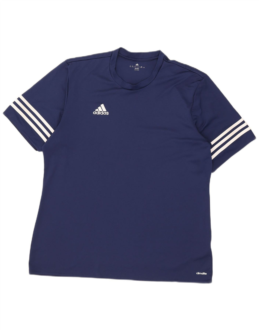 Adidas Ανδρικό T-Shirt Climalite Top XL Navy Blue Polyester