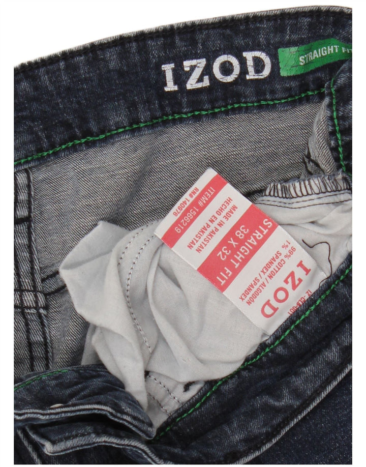 Ανδρικό τζιν Izod ίσιο W38 L32 Μπλε βαμβακερό