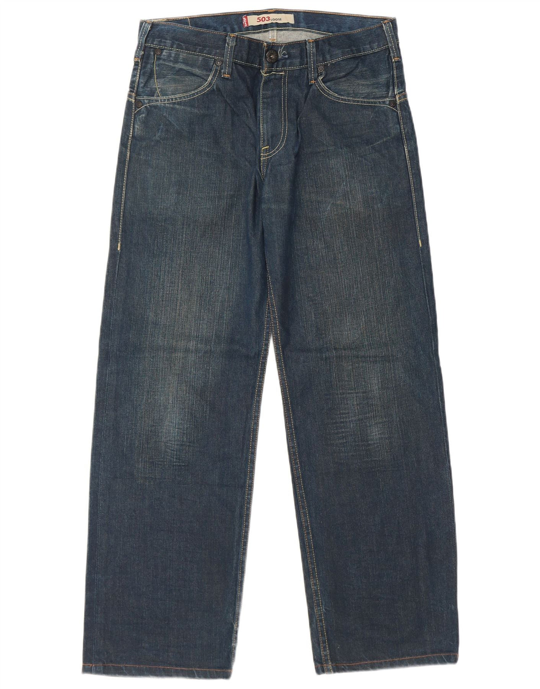 Levi's Mens 503 Loose Jeans W34 L29 Blue