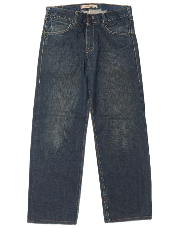 Levi's Mens 503 Loose Jeans W34 L29 Blue