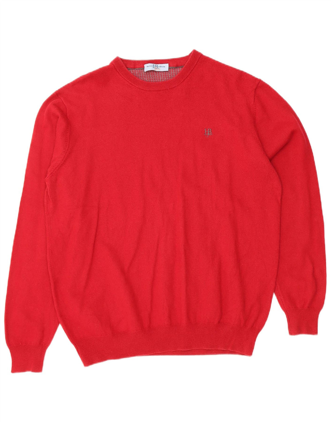 HARMONT & BLAINE Γυναικείο πουλόβερ με λαιμόκαυστο UK 18 XL κόκκινο βαμβακερό