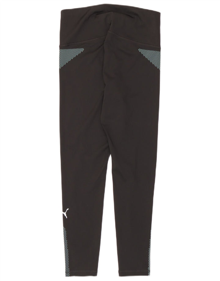 Puma Γυναικείο Κολάν UK 12 Medium Black Geometric